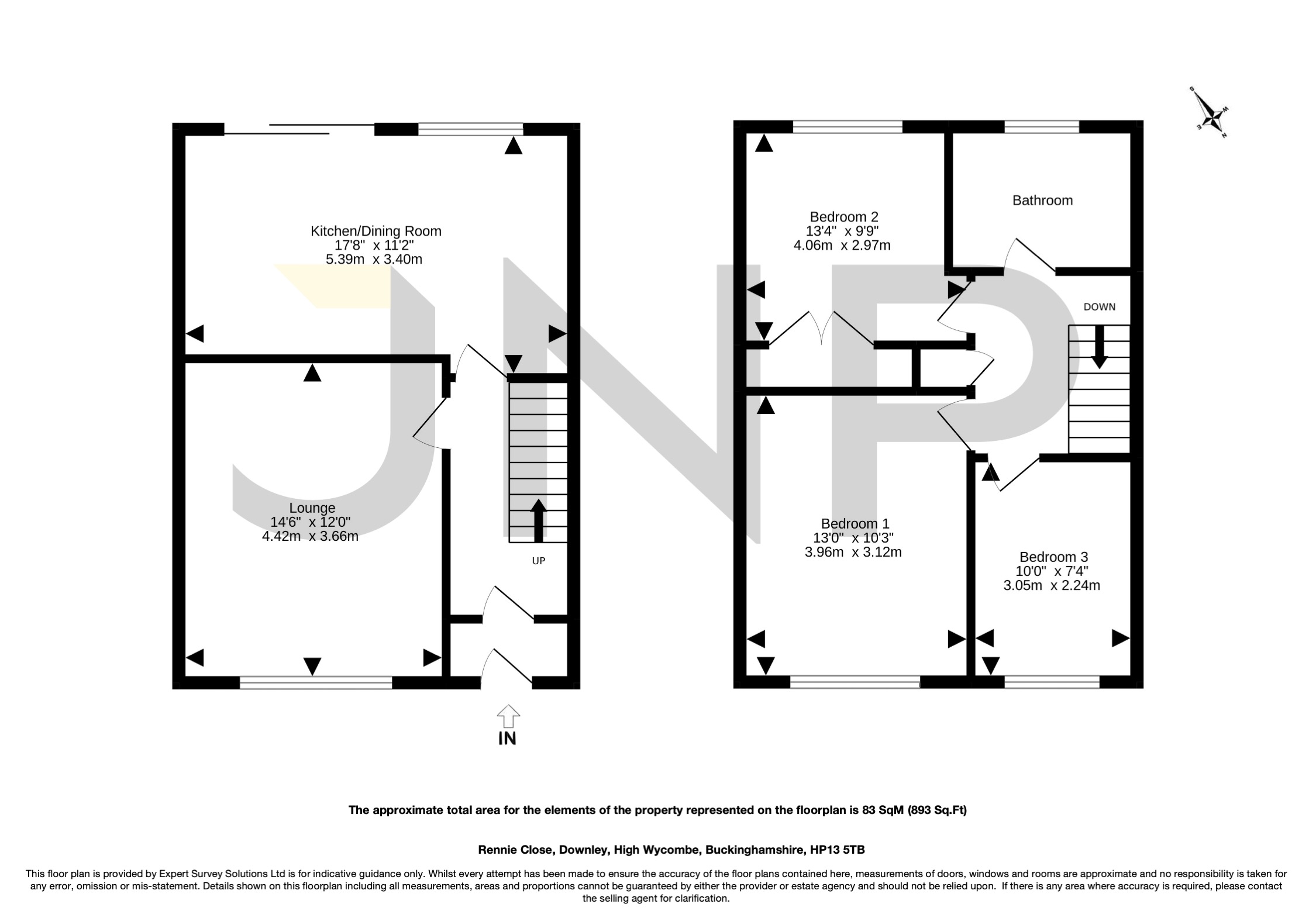 Rennie Close, High Buckinghamshire HP13, 3 bedroom end terrace