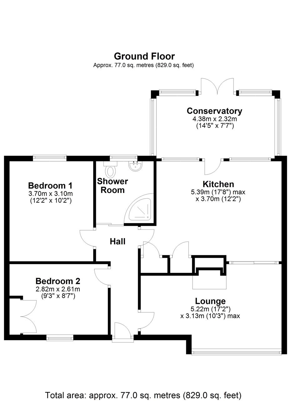 Chalkeith Road, Needham Market, Ipswich IP6, 2 bedroom semidetached