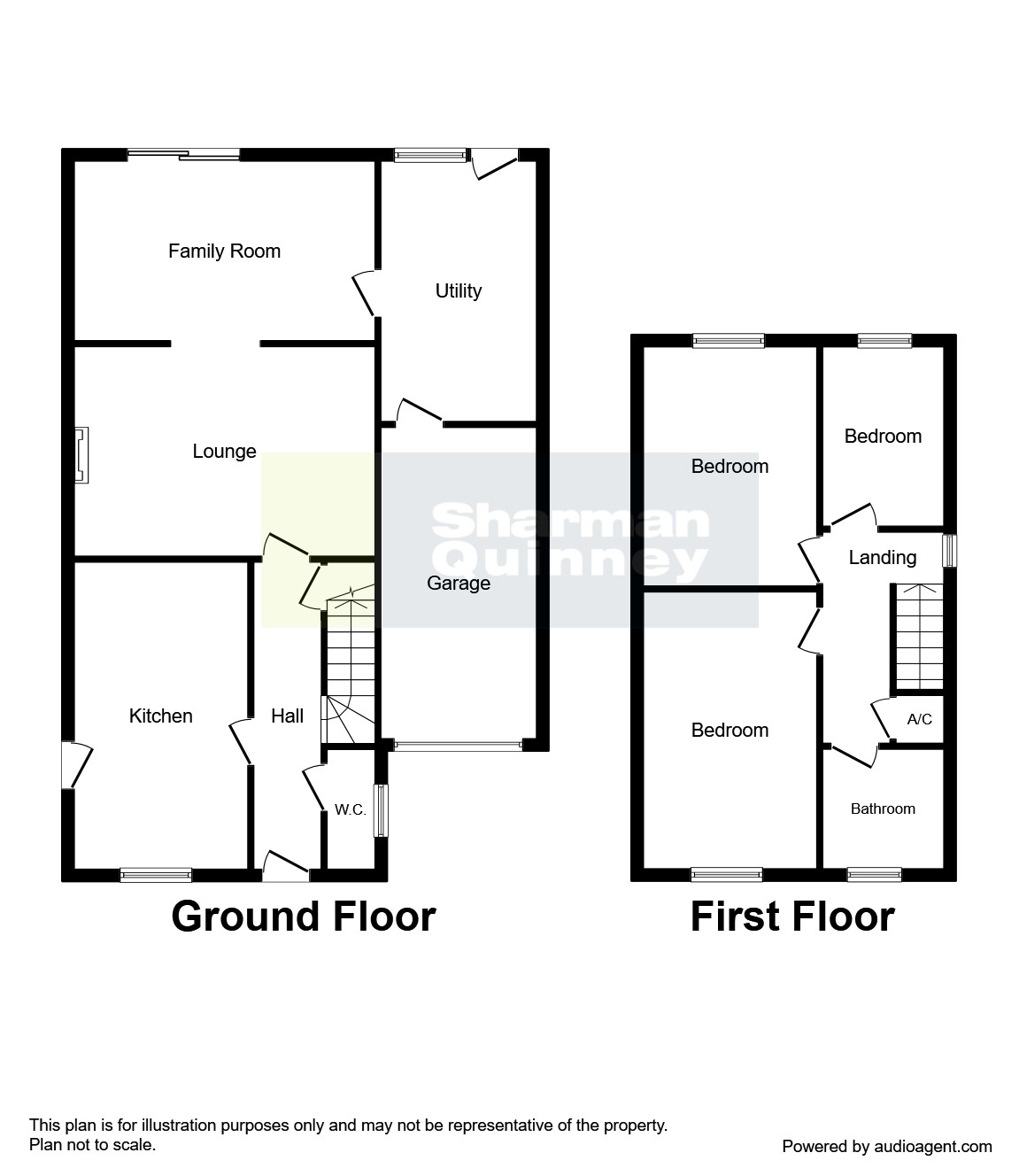 3 bed linkdetached house for sale in Ambleside Gardens, Peterborough