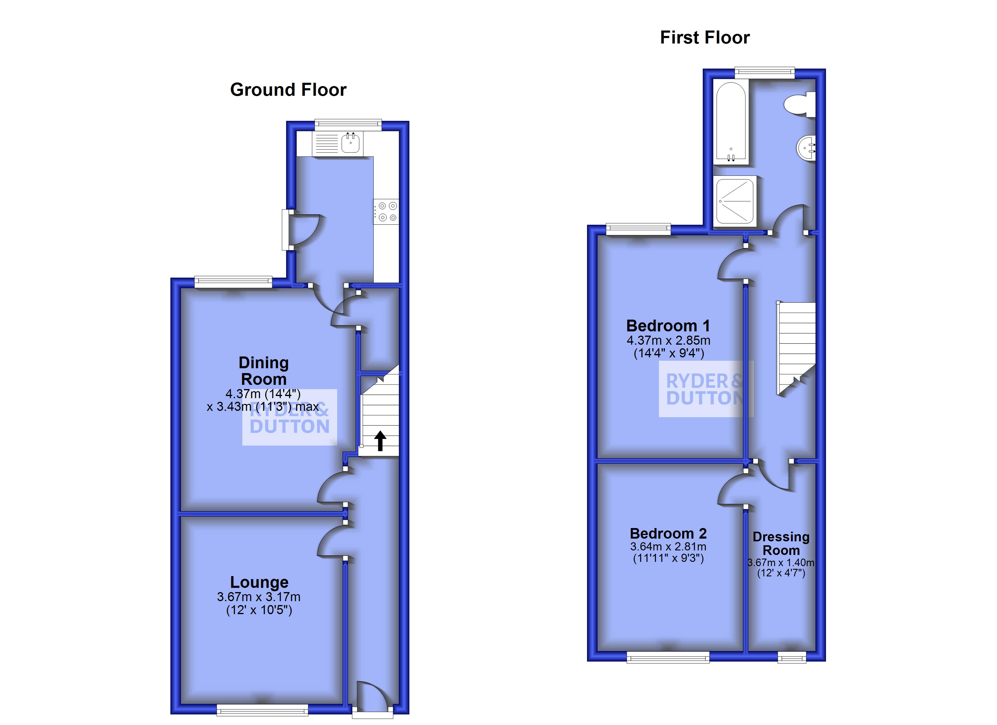 London Road, Derker, Oldham OL1, 2 bedroom end terrace house for sale