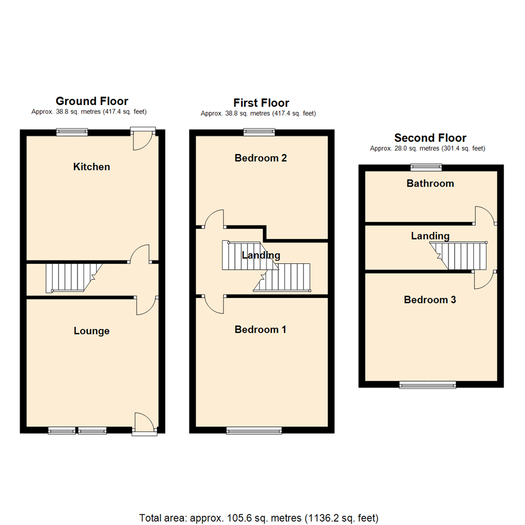 Carlton Lane, Rothwell, Leeds LS26, 3 bedroom terraced house for sale