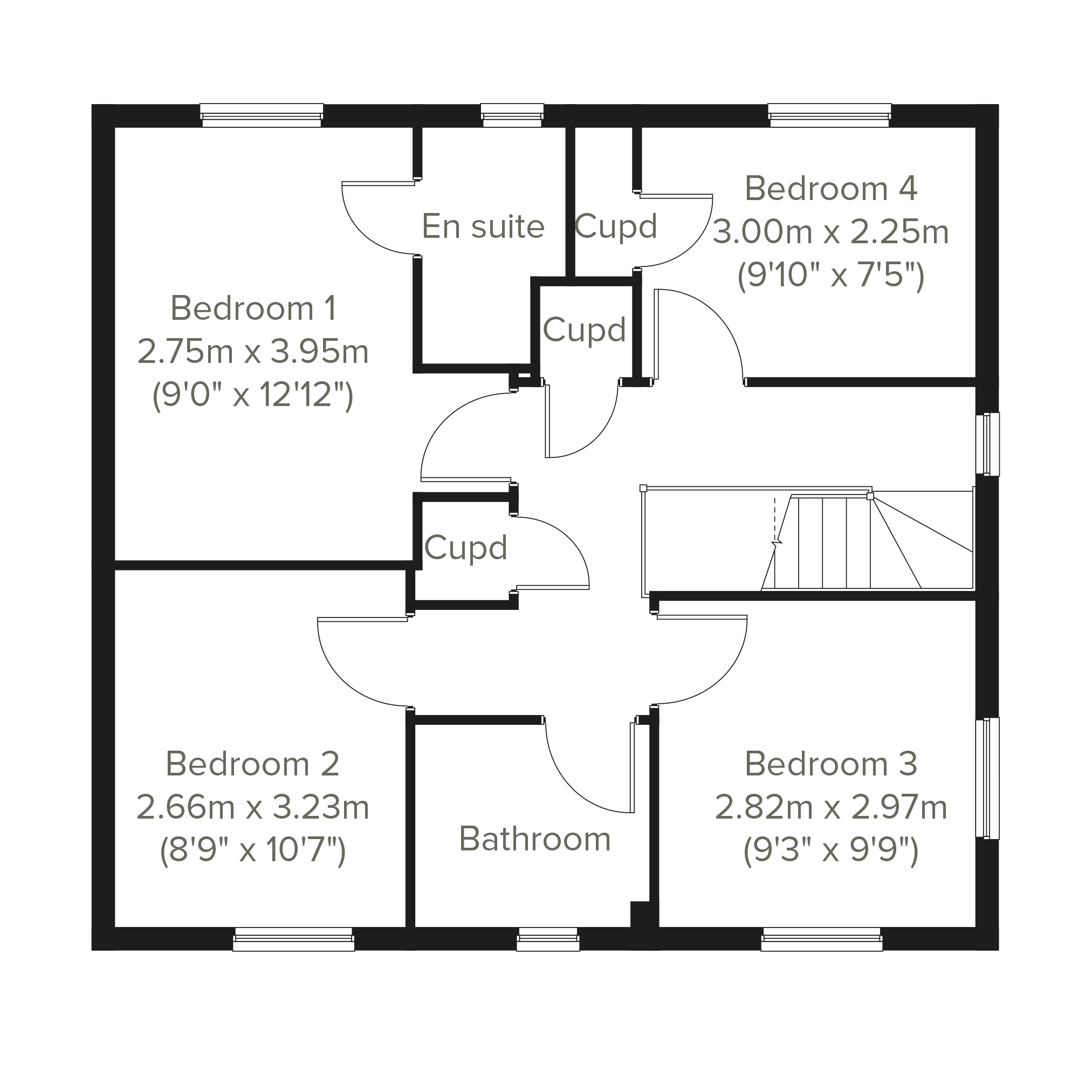 "The Whiteleaf Corner" at Coxhoe, Durham DH6, 4 bedroom detached house
