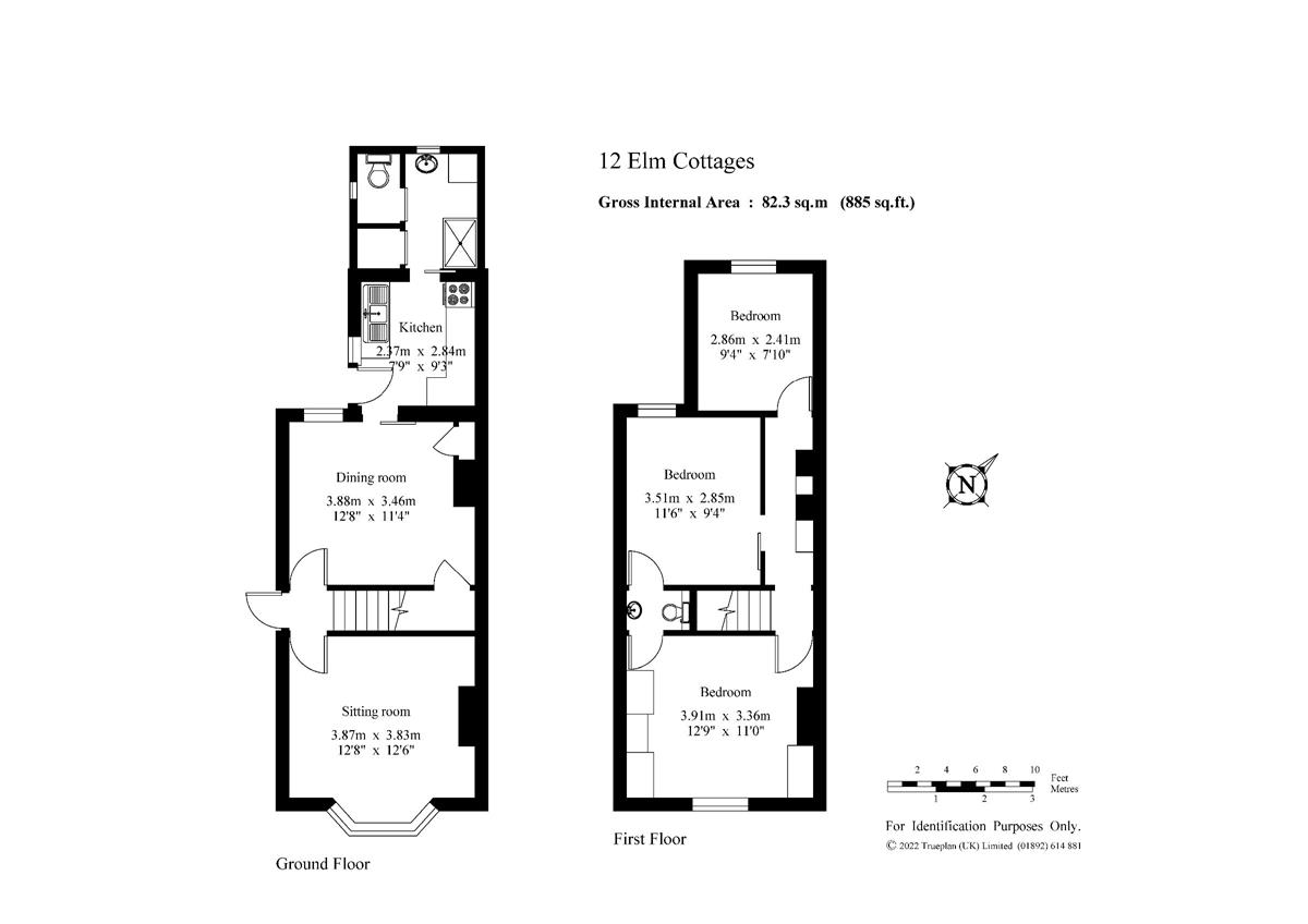 Elm Cottages, Hilders Lane, Edenbridge TN8, 3 bedroom semidetached house for sale 62629608