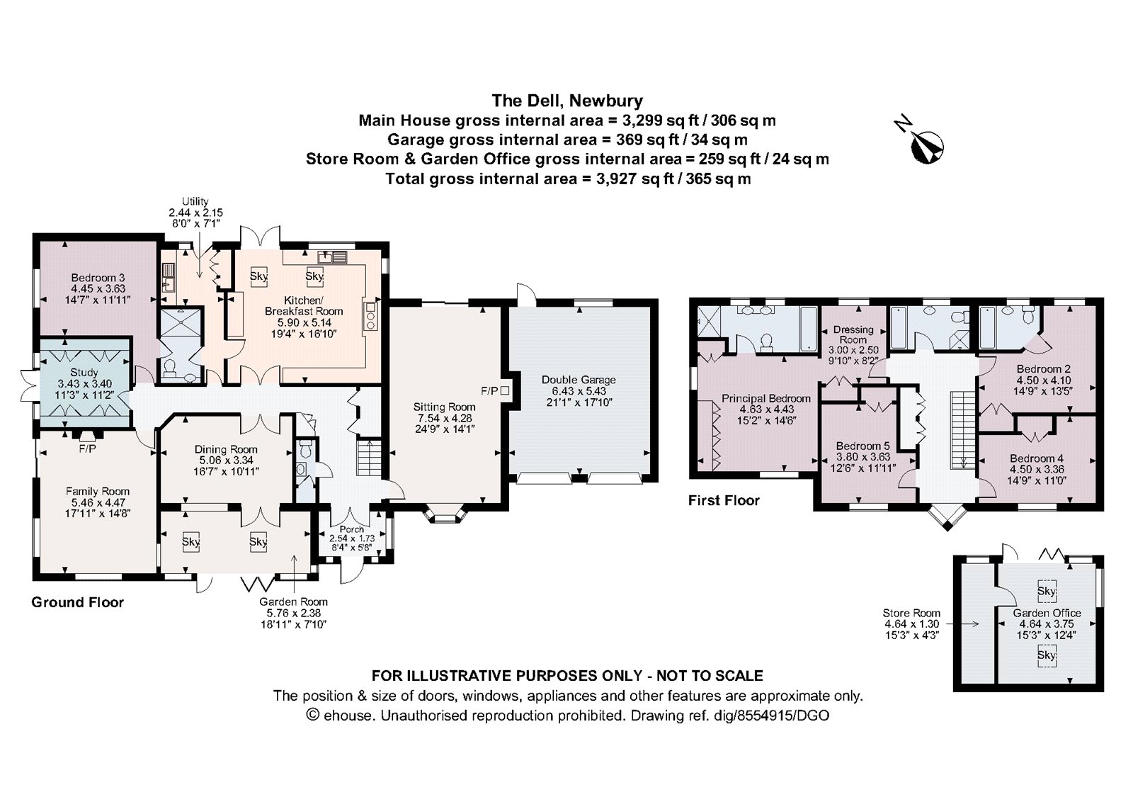 The Dell, Kingsclere, Newbury, Berkshire RG20, 5 bedroom detached house