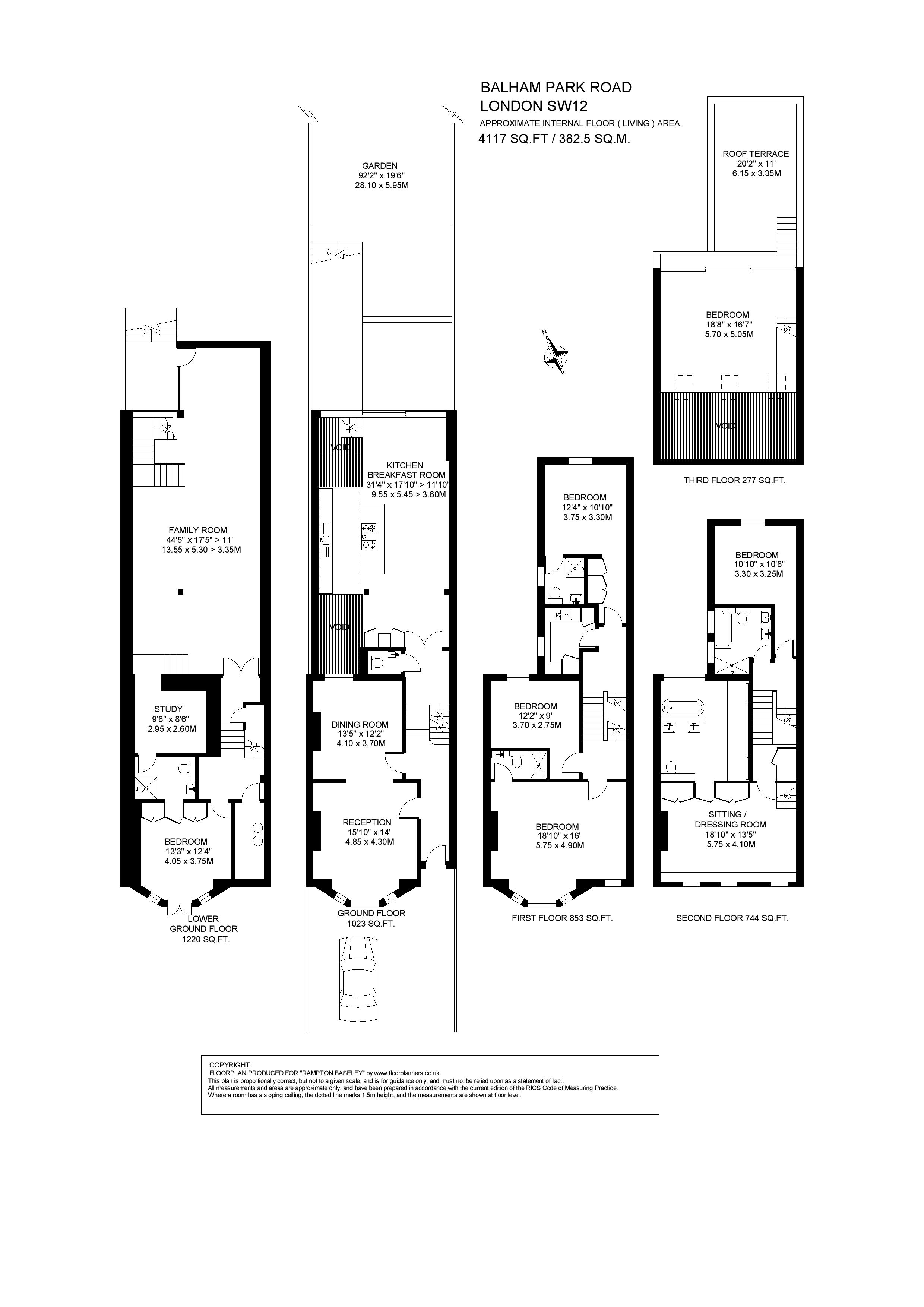 Balham Park Road, London SW12, 6 bedroom detached house for sale