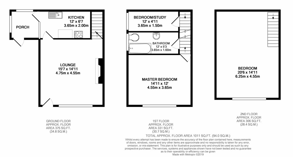 Devonshire Street West, Keighley, Keighley, West Yorkshire BD21, 3 bedroom end terrace house for
