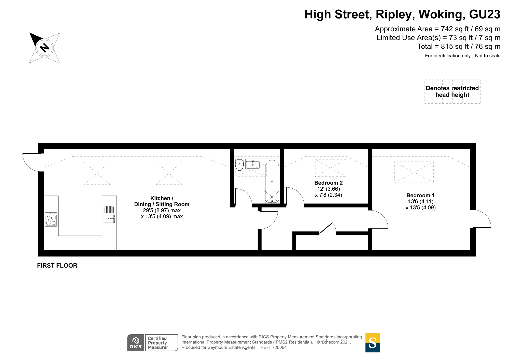 2 bed flat for sale in High Street, Ripley, Surrey GU23 67708560 Zoopla