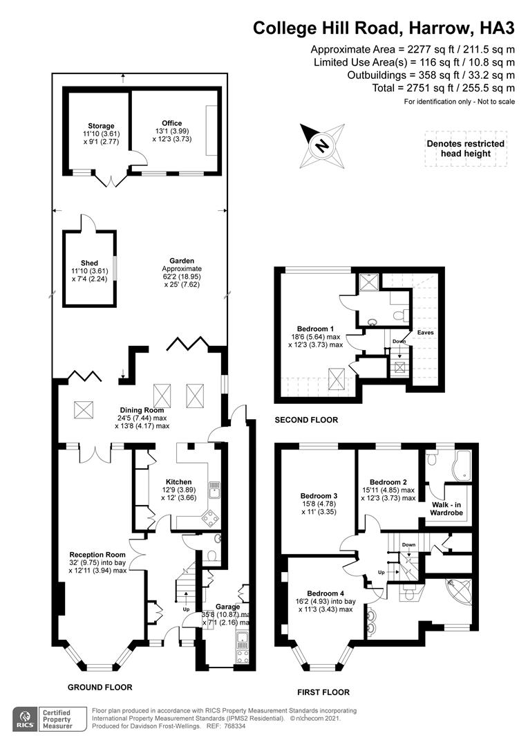College Hill Road, Harrow Weald, Harrow HA3, 4 bedroom property for