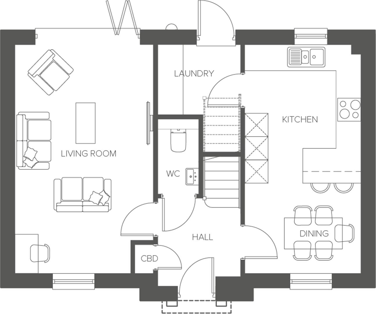 Post Hill, Tiverton EX16, 3 bedroom detached house for sale 60571099
