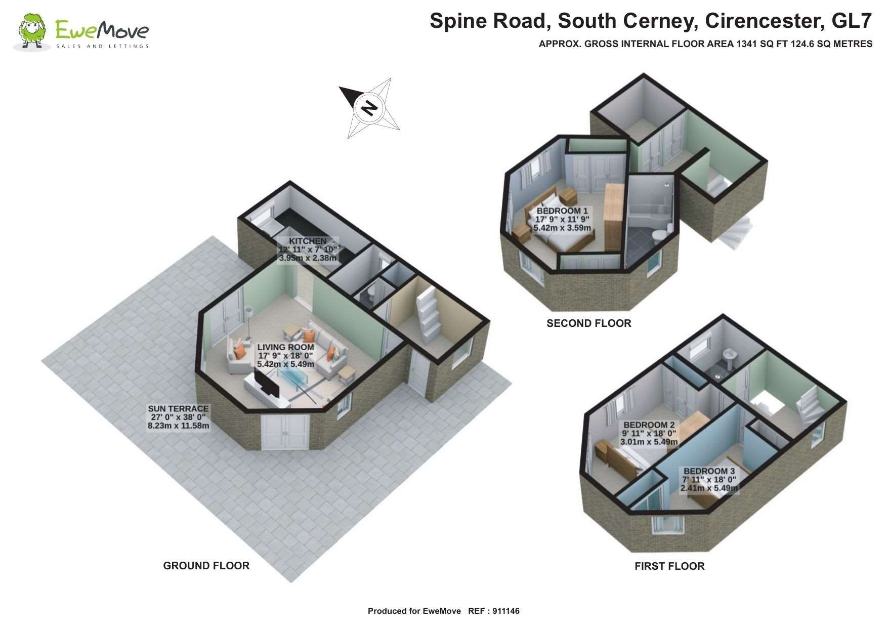 Windrush Lake, Spine Road, South Cerney GL7, 3 bedroom detached house