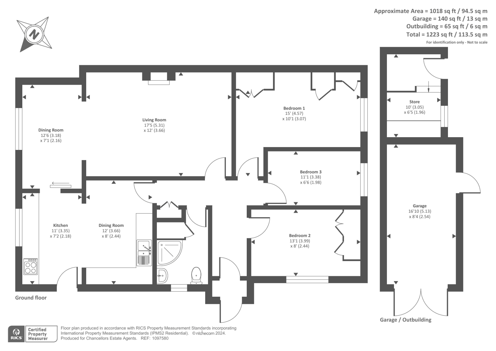 Earley / Maiden Erlegh Area, Berkshire RG6, 3 bedroom bungalow for sale