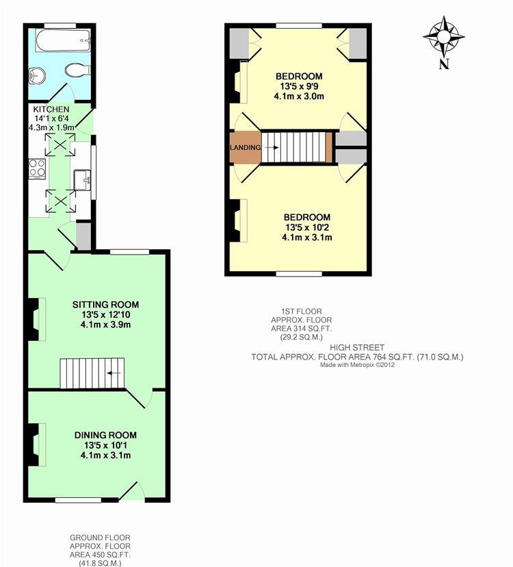 2 bed semidetached house to rent in High Street, Otford, Sevenoaks TN14 Zoopla