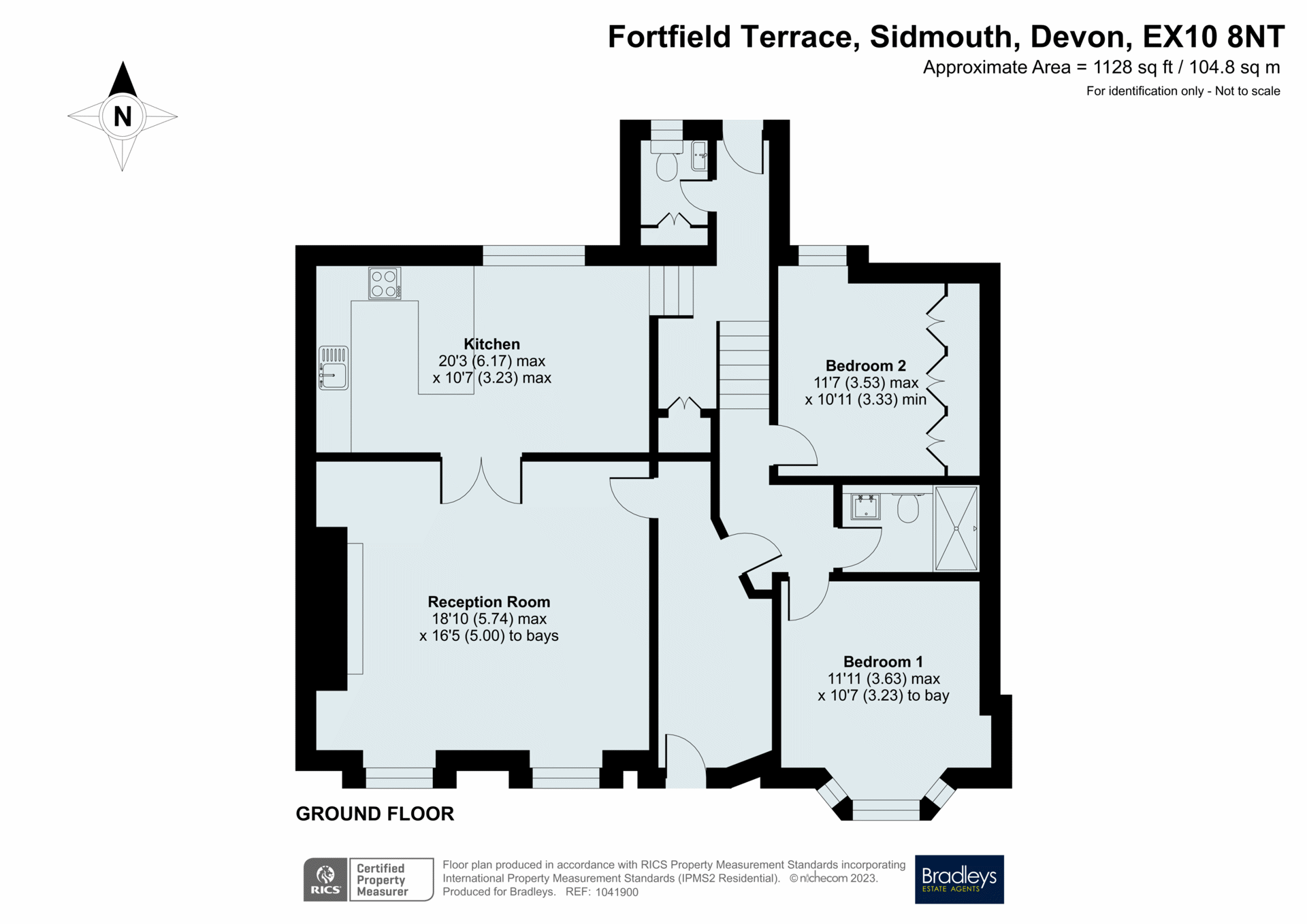 Fortfield Terrace, Sidmouth, Devon EX10, 2 bedroom flat for sale