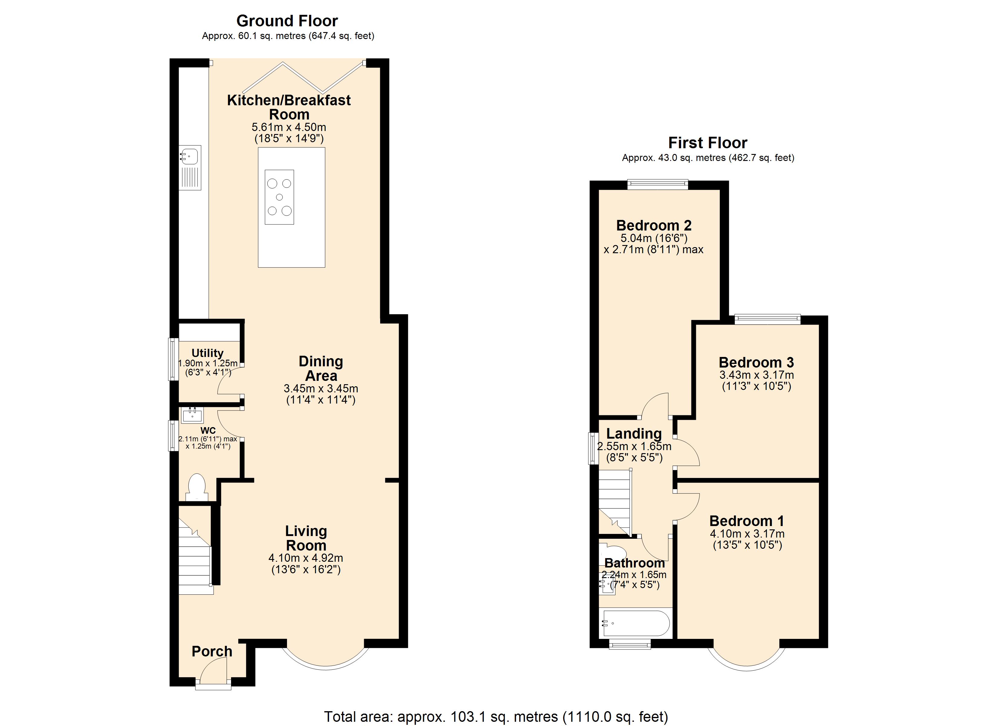 Stopes Road, Little Lever, Bolton BL3, 3 bedroom semidetached house