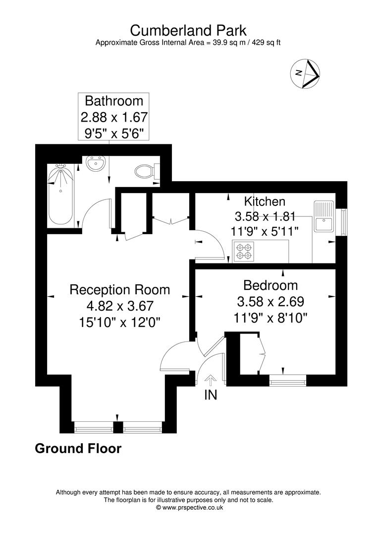 Cumberland Park, London W3, 1 bedroom flat for sale 62712025