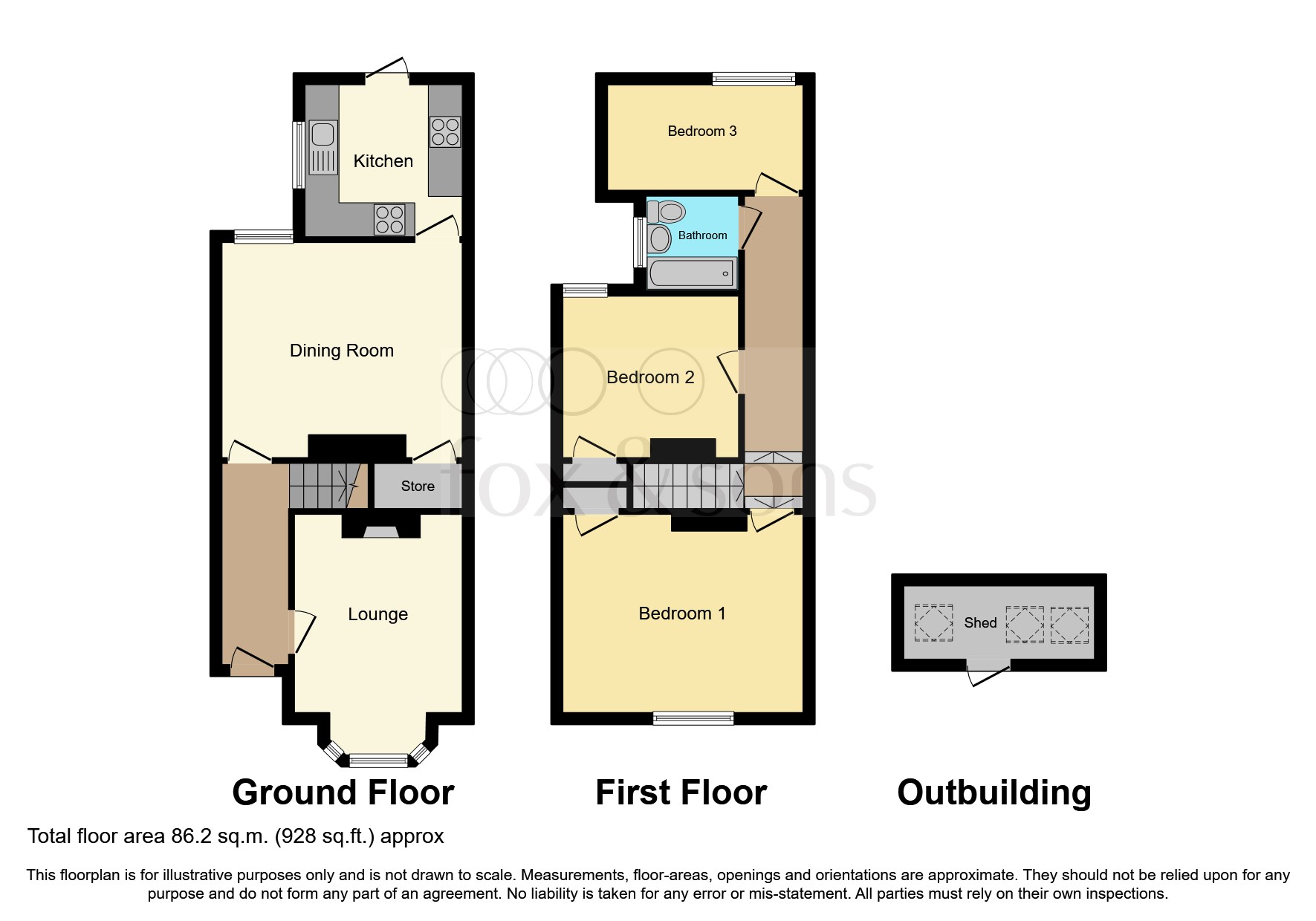 Ripley Grove, Portsmouth PO3, 3 bedroom terraced house for sale