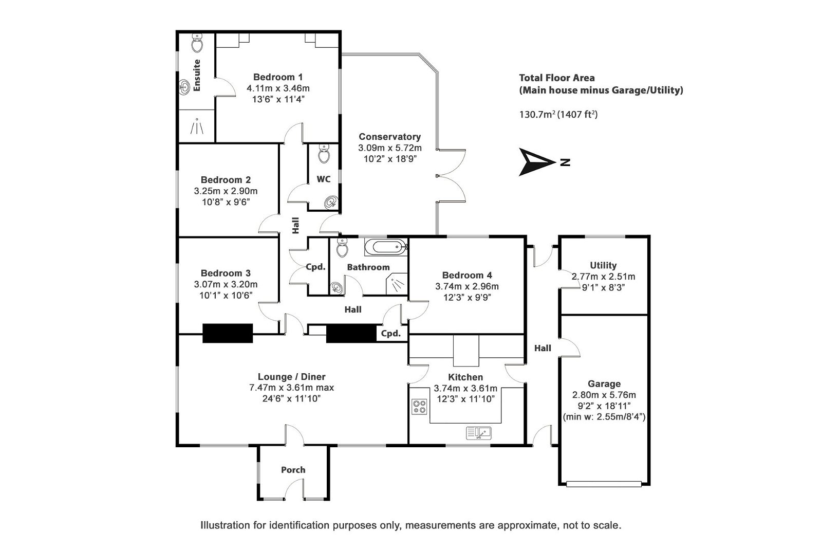 Aish Road, Stoke Gabriel TQ9, 4 bedroom bungalow for sale 66497527