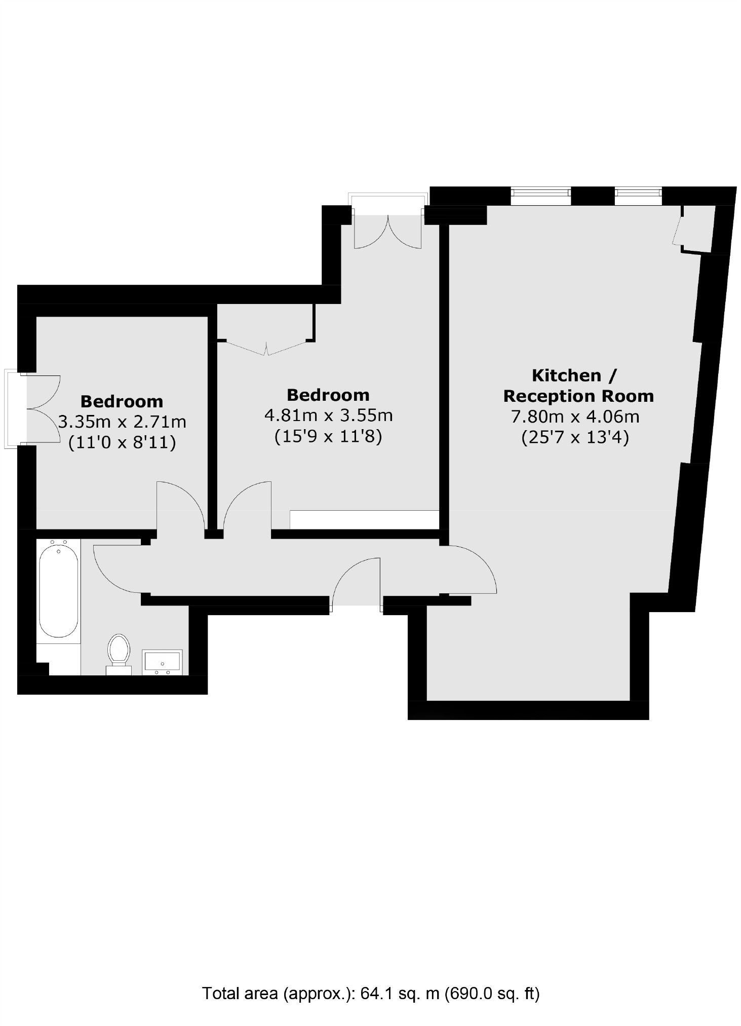 Petherton Road, London N5, 2 bedroom flat for sale 62281829