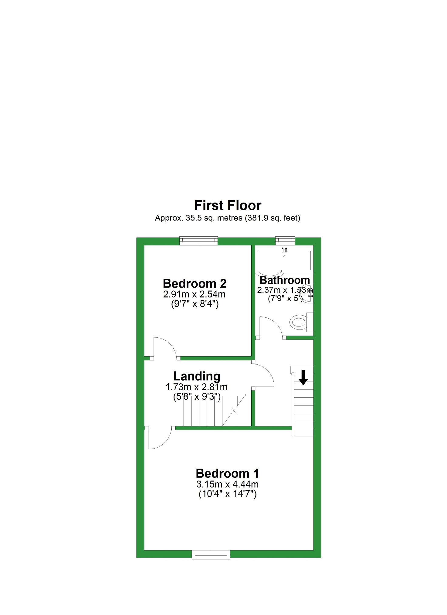 Russell Terrace, Padiham, Lancashire. BB12, 2 bedroom end terrace house for sale 62006828