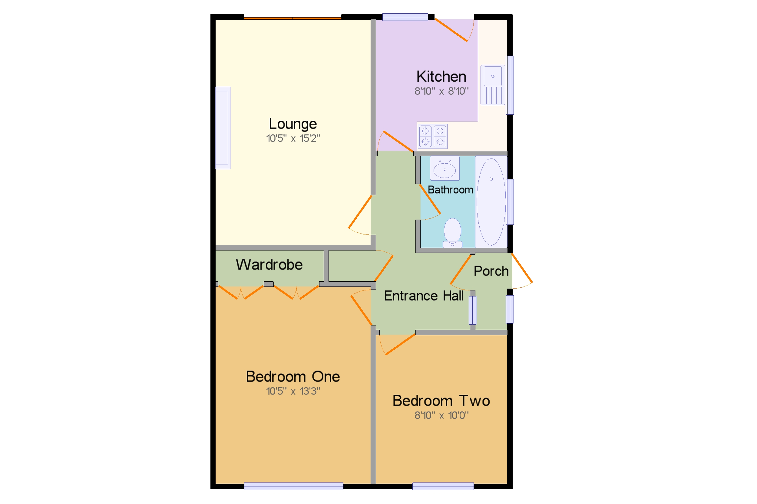 Kincaple Road, Rushey Mead, Leicester, Leicestershire LE4, 2 bedroom