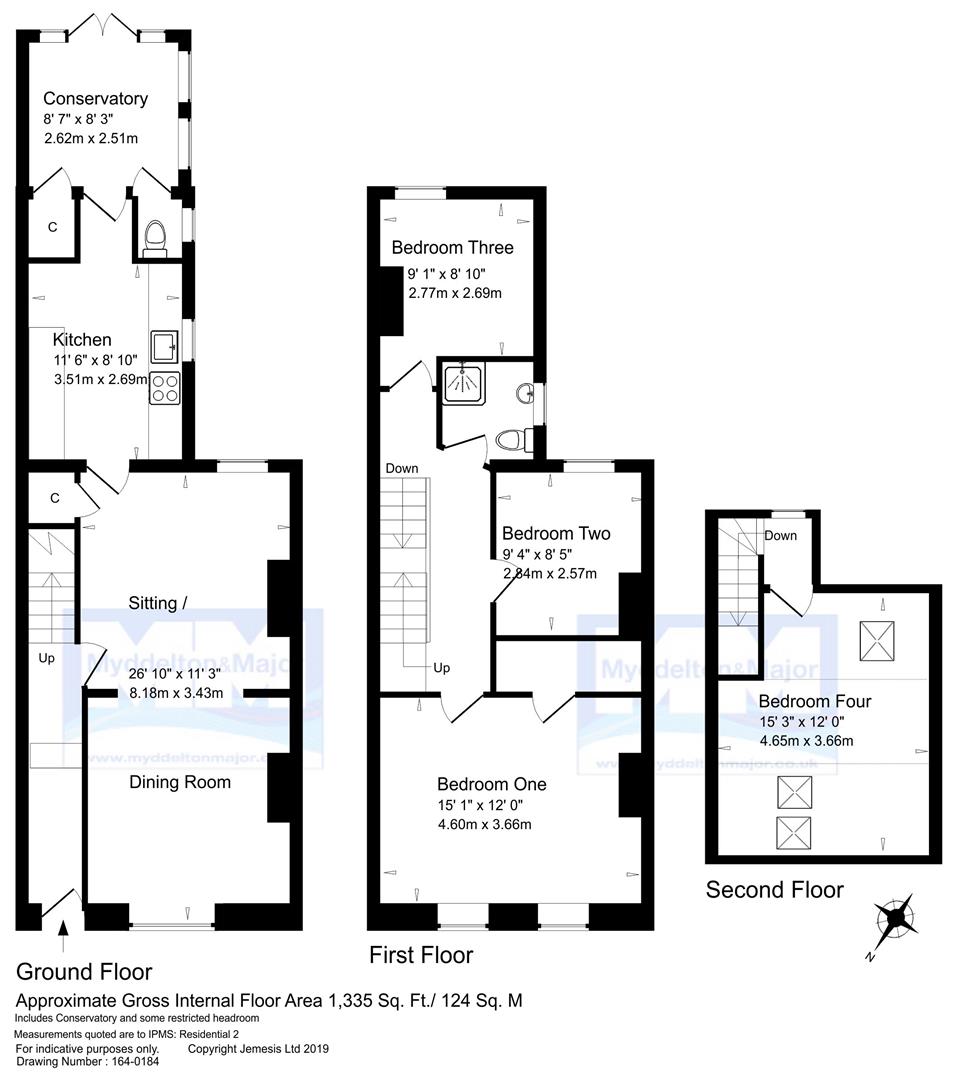 Harnham Road, Salisbury SP2, 4 bedroom town house for sale 66666226