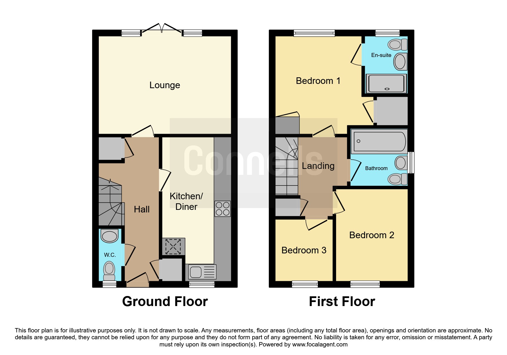 Corbetts Place, Hampton Heights, Peterborough PE7, 3 bedroom semi