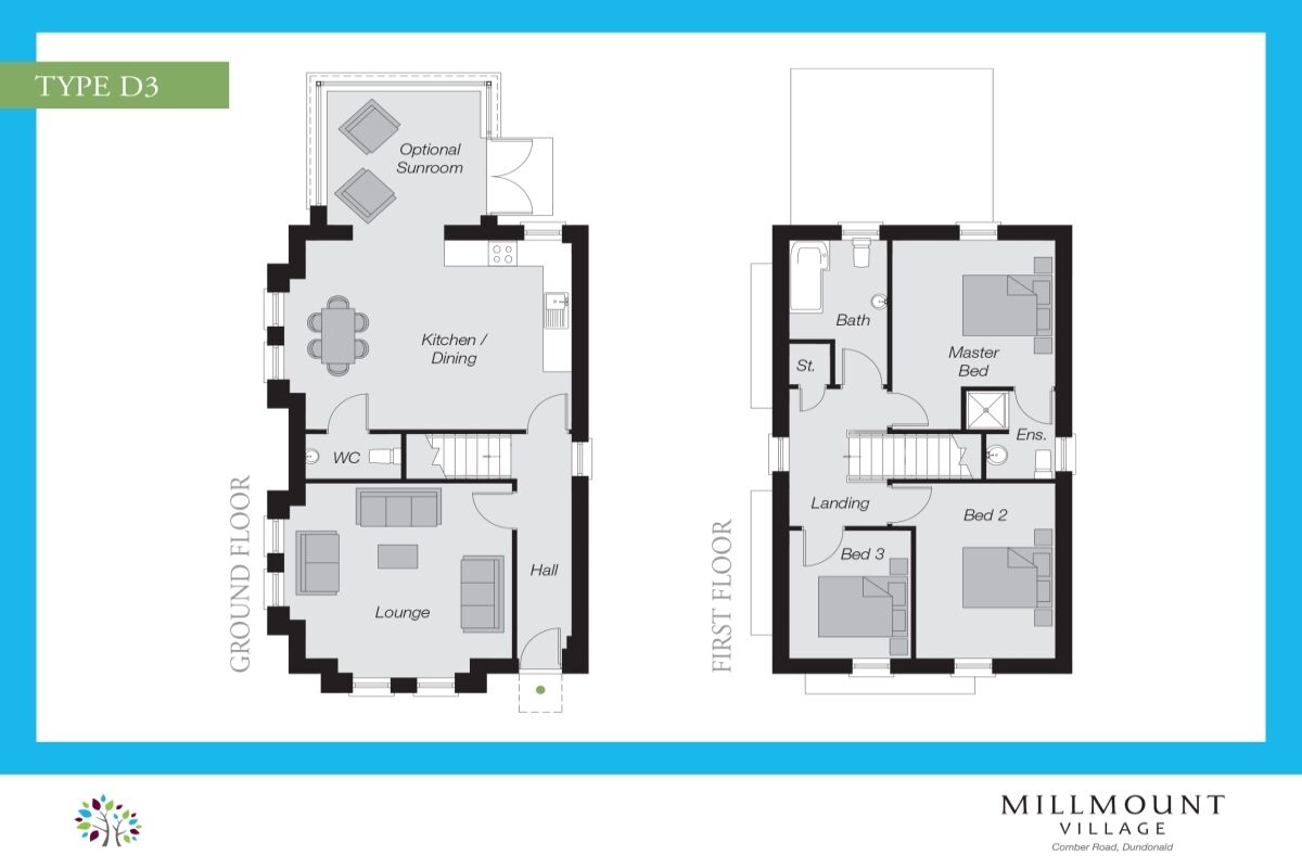 Comber Road, Dundonald, Belfast BT16, 3 bedroom detached house for sale