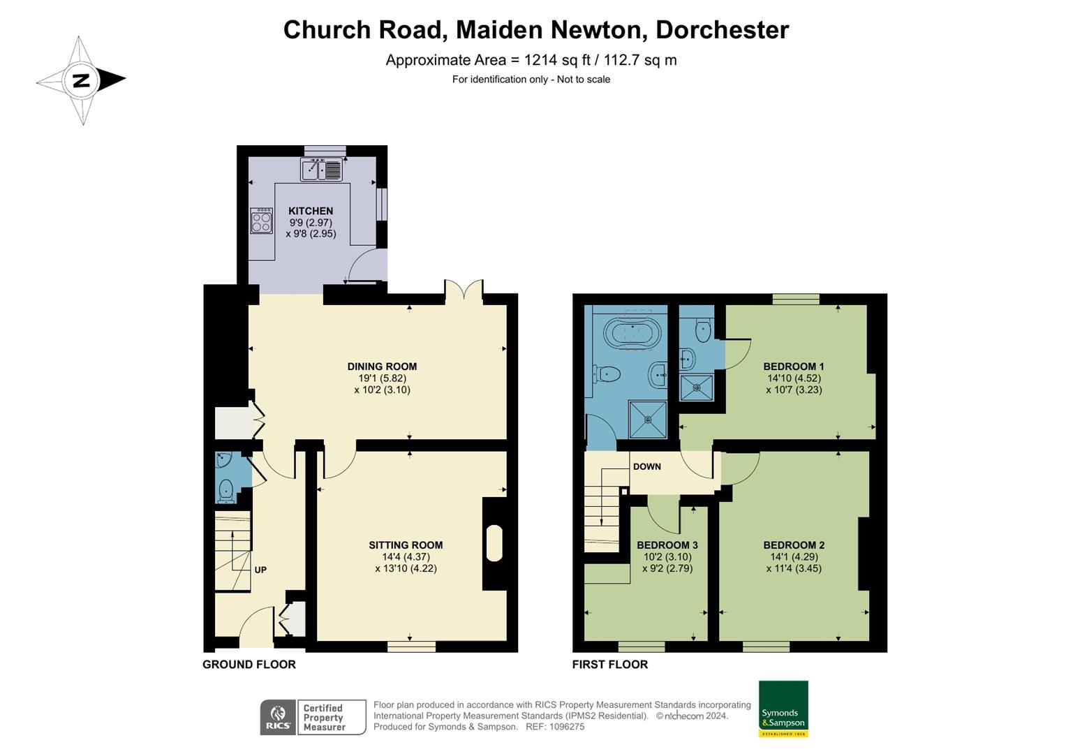 Church Road, Maiden Newton, Dorchester DT2, 3 bedroom terraced house