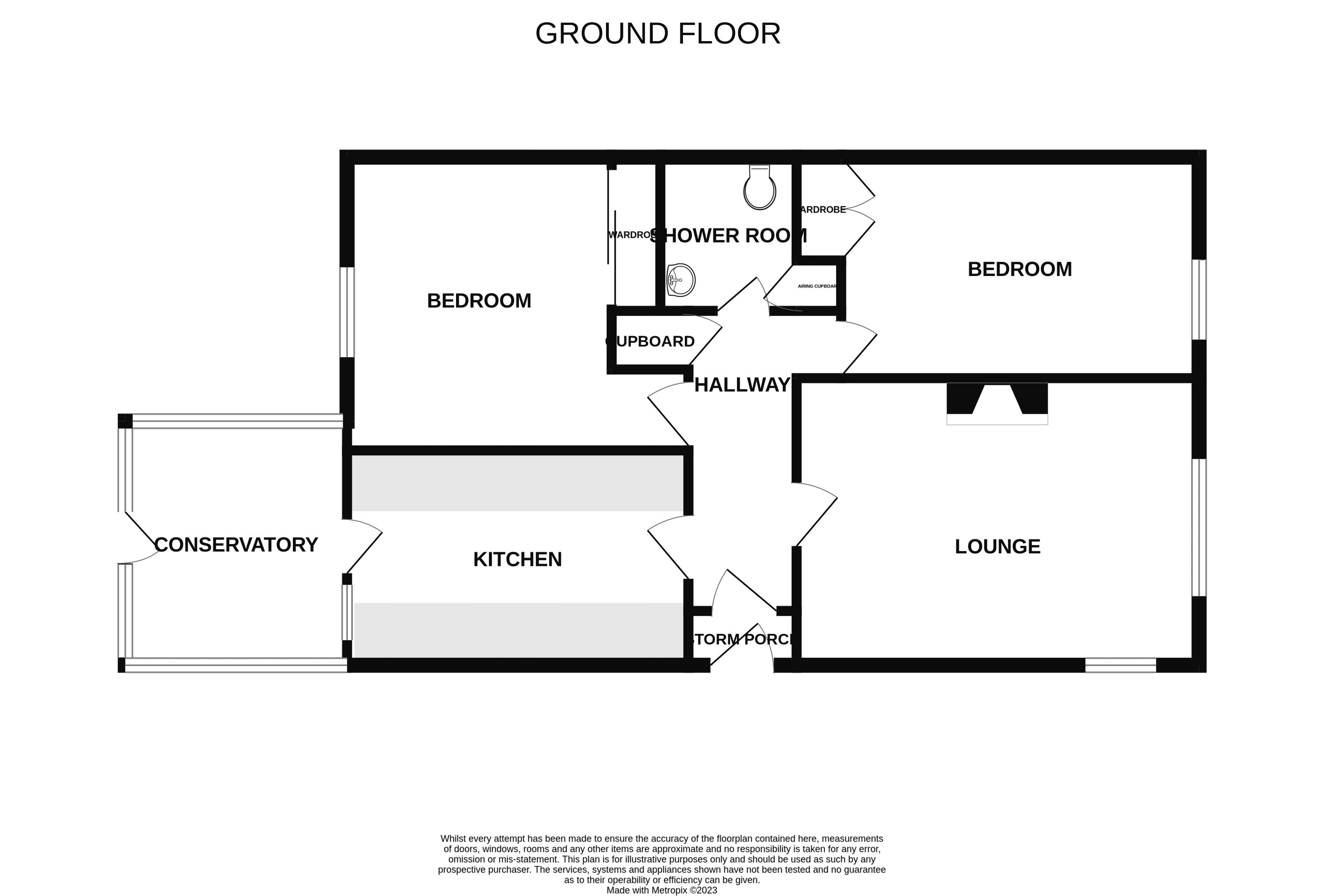 Erw Fawr, Henryd, Conwy LL32, 2 bedroom detached bungalow for sale