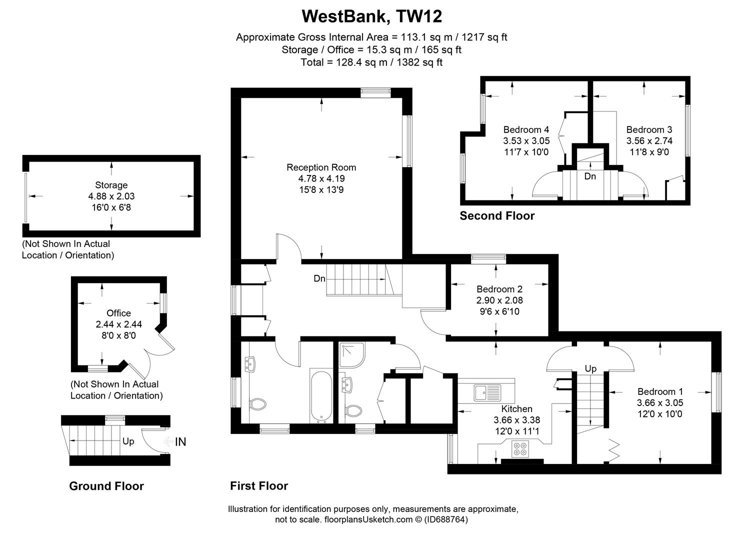 4 bed to rent in Westbank Road, Hampton Hill, Hampton TW12