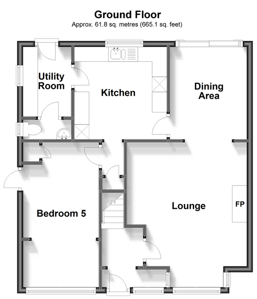 Ladies Mile Road, Patcham, East Sussex BN1, 5 bedroom detached house