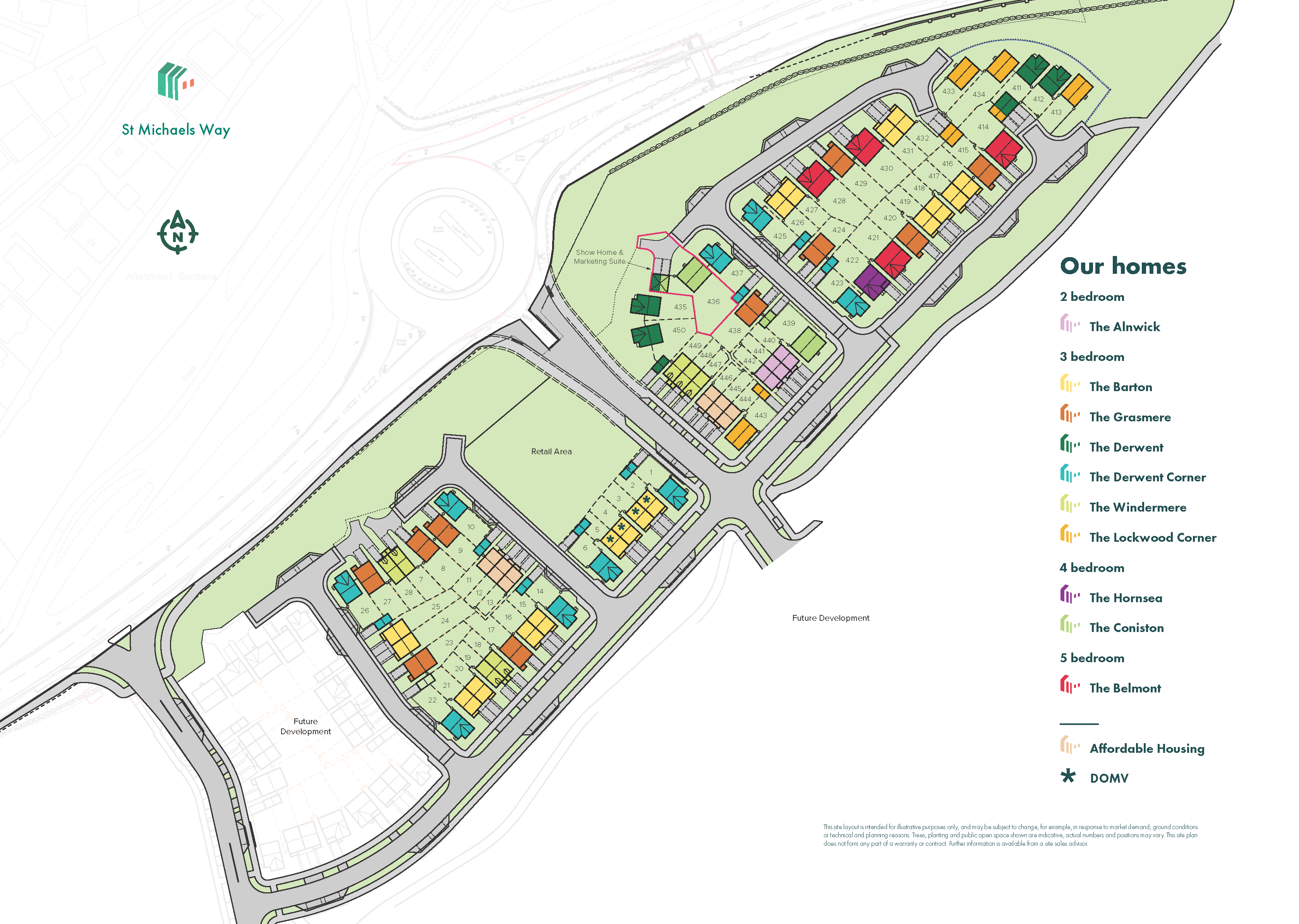"The Derwent Corner" at Sea View, Ryhope, Sunderland SR2, 3 bedroom