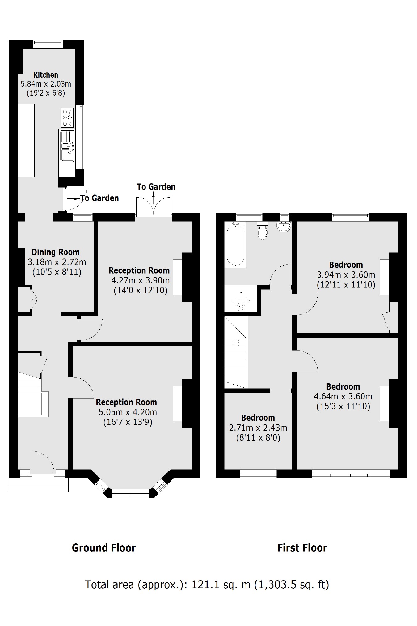 Chudleigh Road, London SE4, 3 bedroom semidetached house for sale
