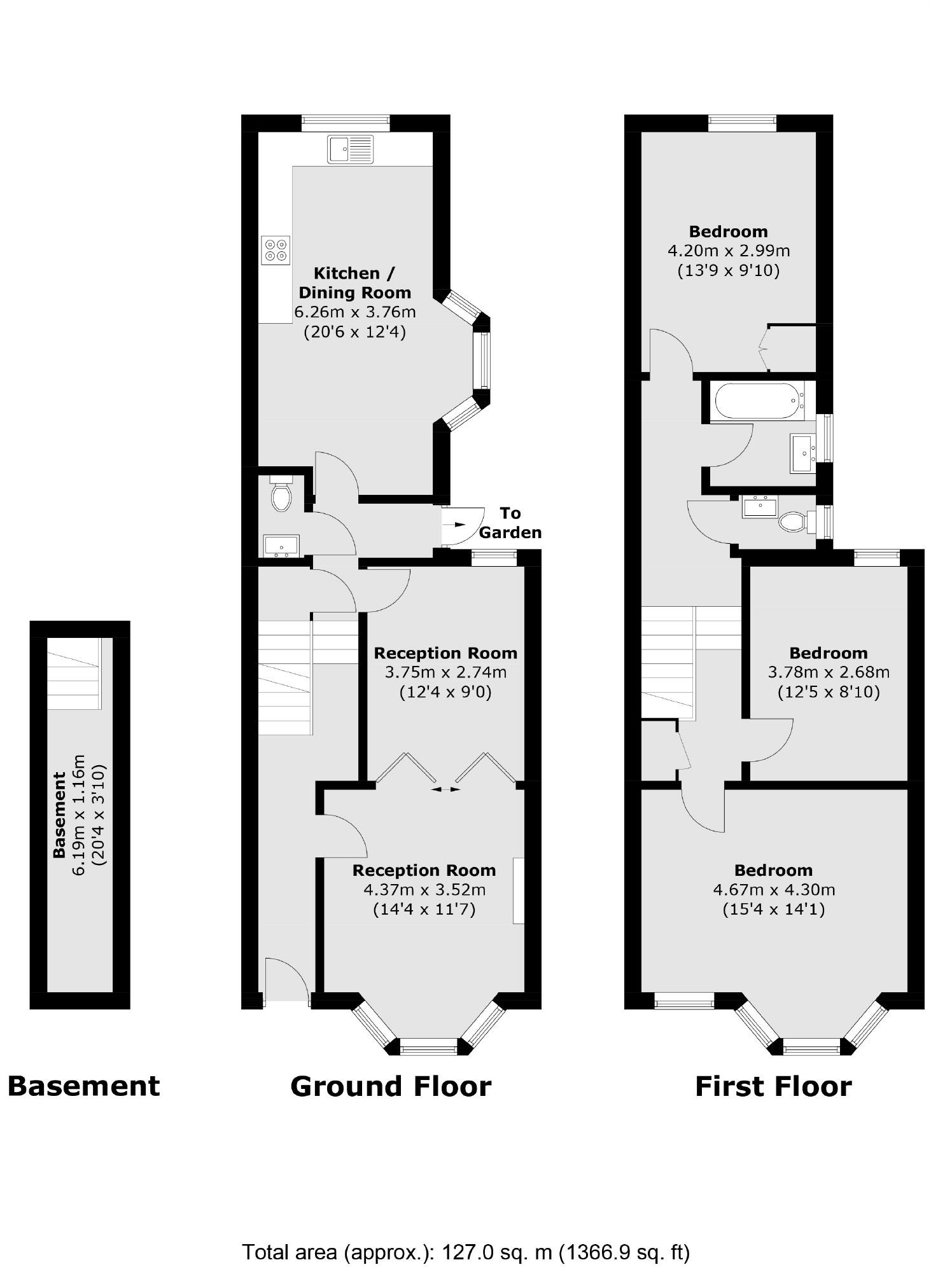Road, London SE13, 3 bedroom semidetached house for sale
