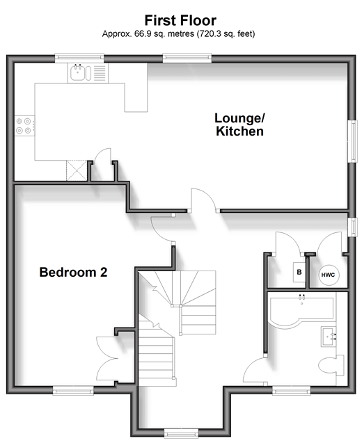 Clay Lane, Chichester, West Sussex PO19, 2 bedroom for sale