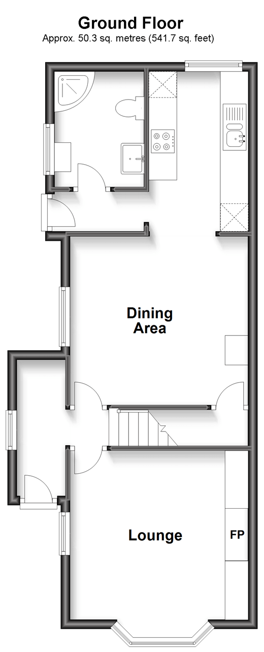 Myrtle Road, Dorking, Surrey RH4, 2 bedroom semidetached house for