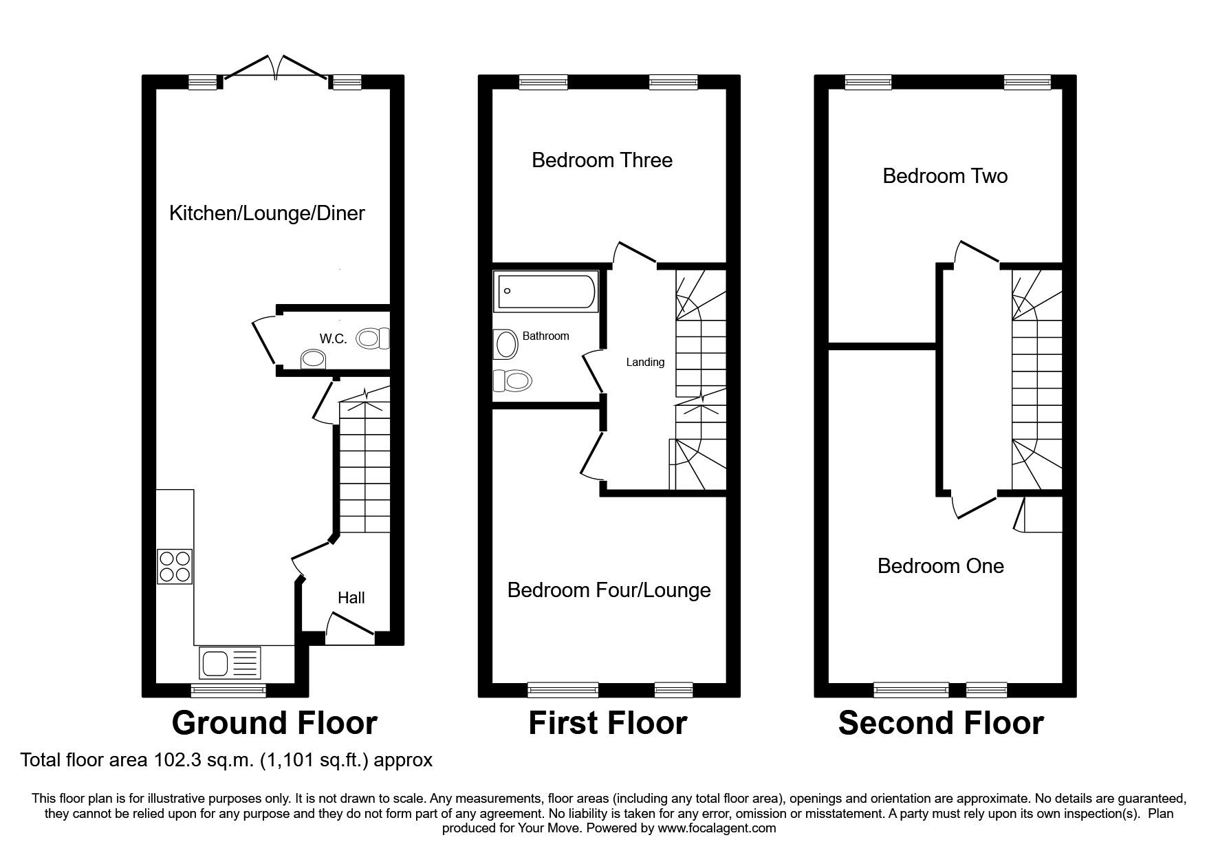 Nicholas Holman Road, Camborne, Cornwall TR14, 4 bedroom terraced house