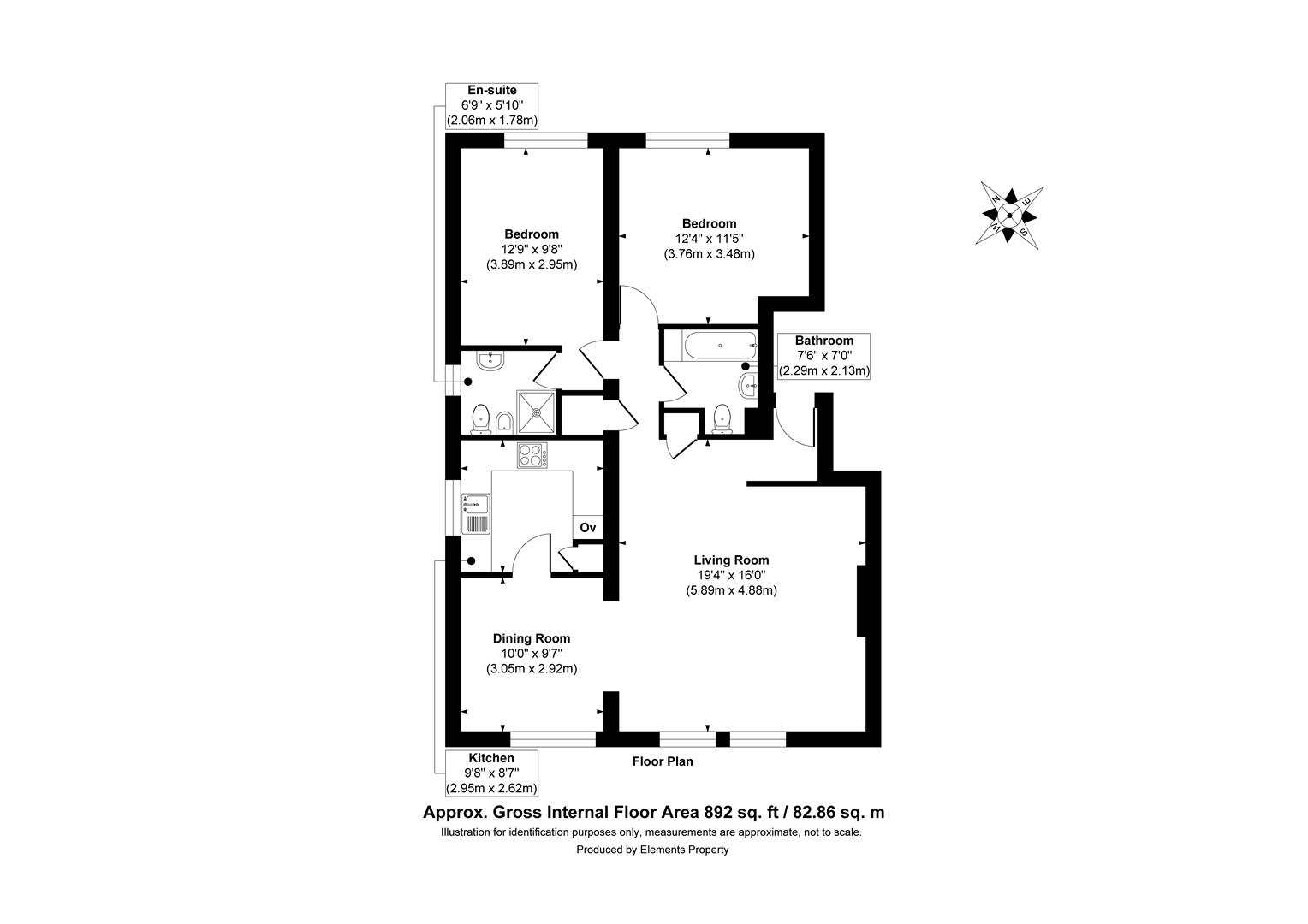 West Court, Roundhay, Leeds LS8, 2 bedroom flat for sale 67692539
