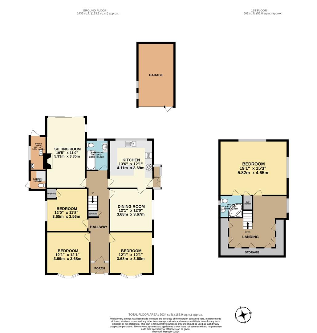 Brookfield Road, Churchdown, Gloucester GL3, 4 bedroom detached