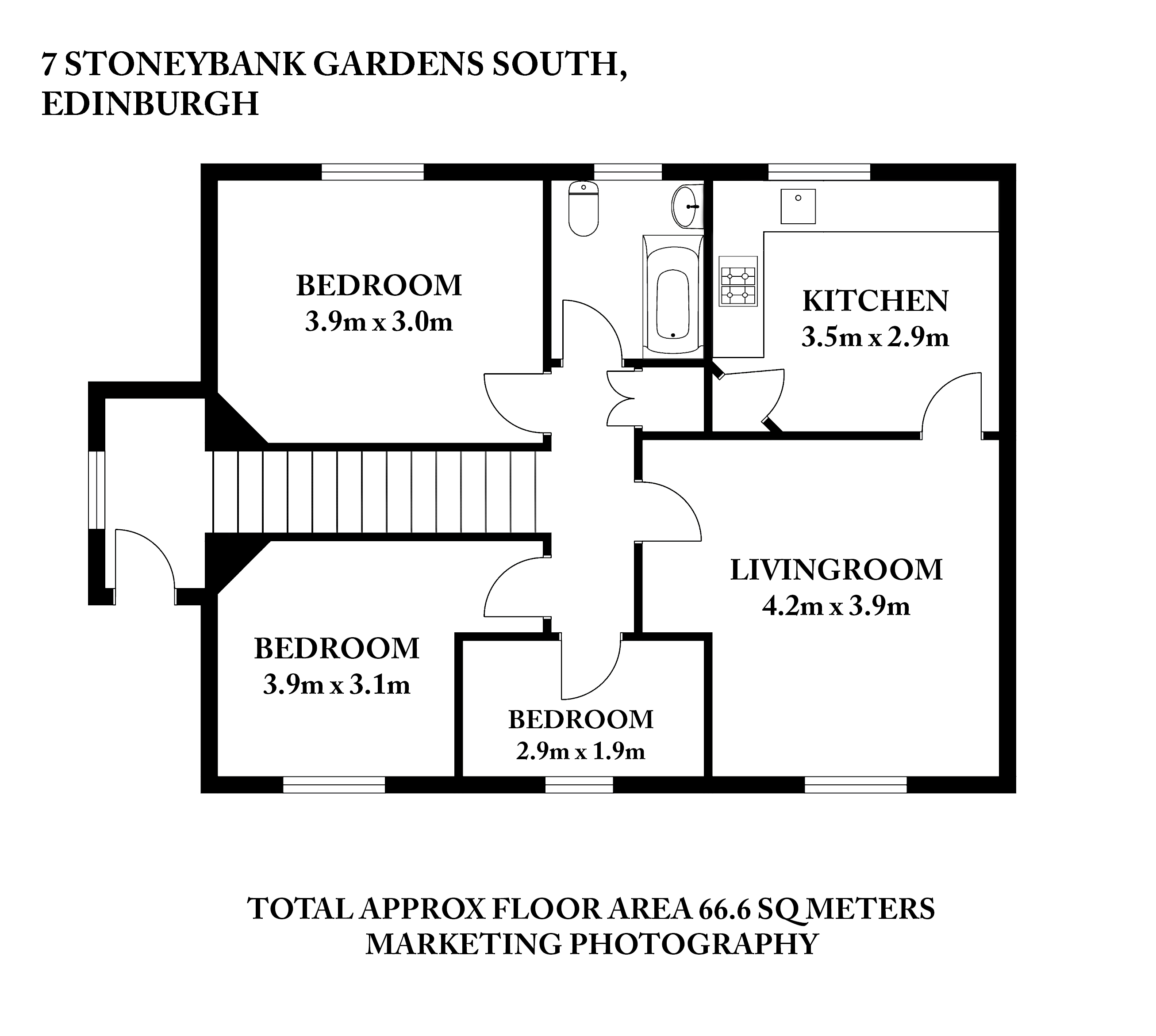 Stoneybank Gardens South, Musselburgh EH21, 3 bedroom flat for sale 61513673 PrimeLocation