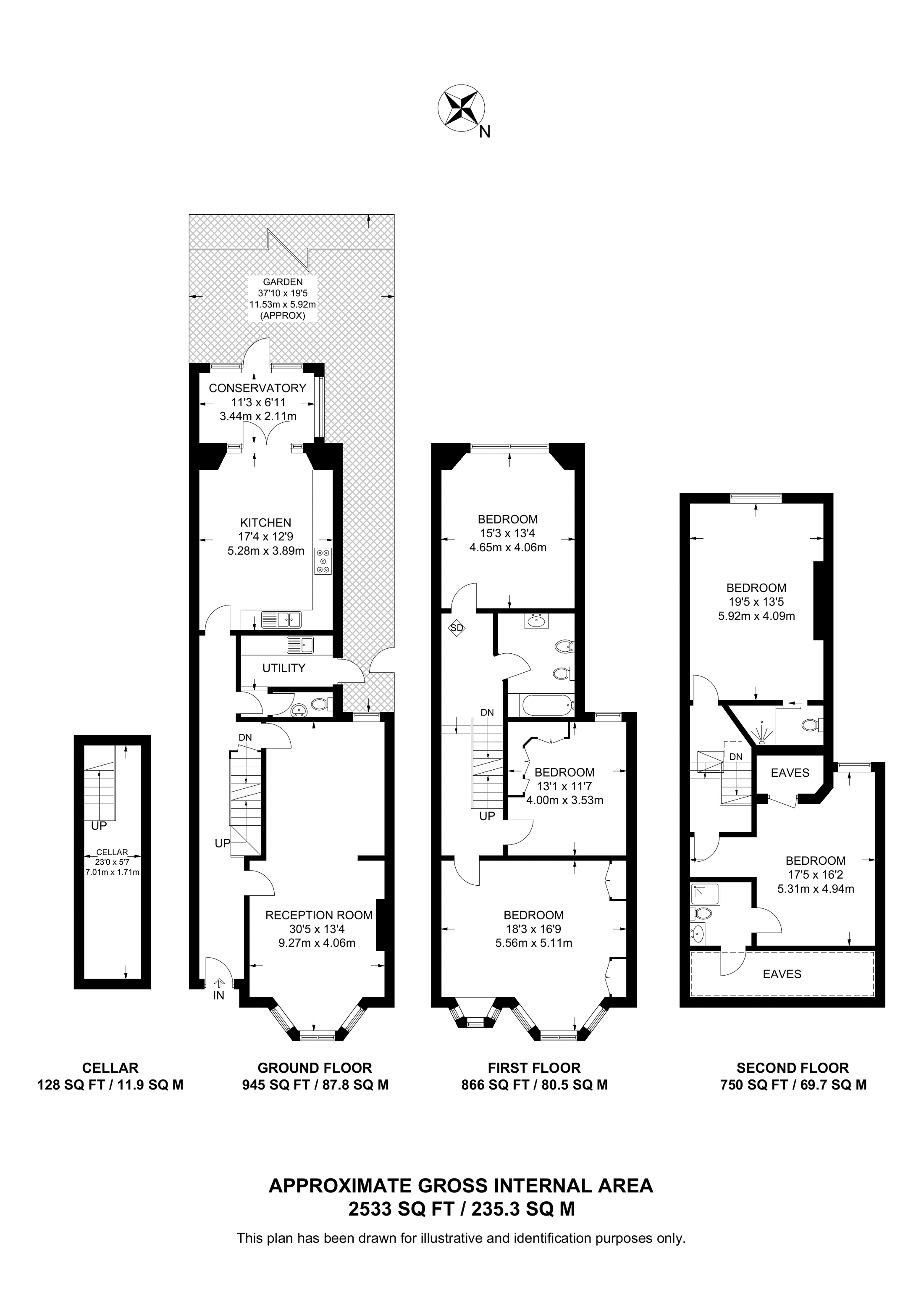 Braxted Park, Streatham Common, London SW16, 5 bedroom property for