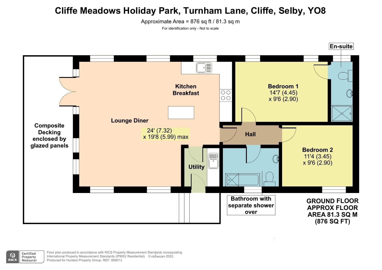 Cliffe Meadows Park, Turnham Lane, Cliffe, Selby YO8, 2 bedroom mobile