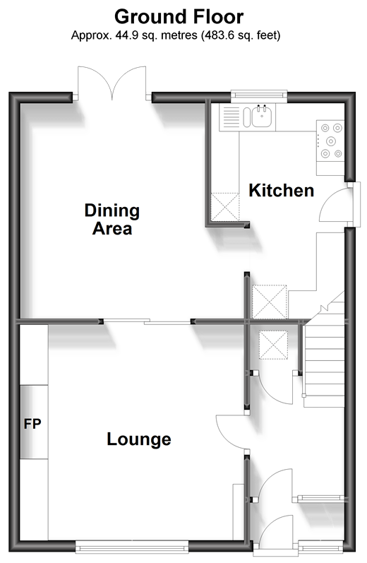 Farthingloe Road, Dover, Kent CT17, 3 bedroom semidetached house for