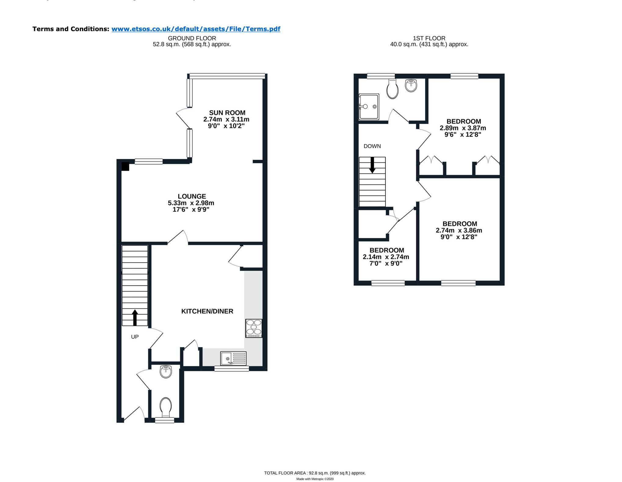 3 bed semidetached house for sale in Pategill Park, Penrith CA11 Zoopla