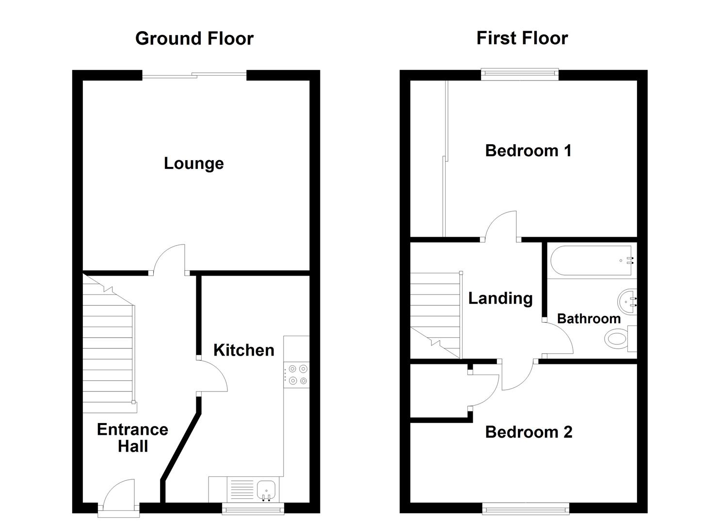 Richardson Drive, Stourbridge, West Midlands DY8, 2 bedroom terraced house for sale 66573688