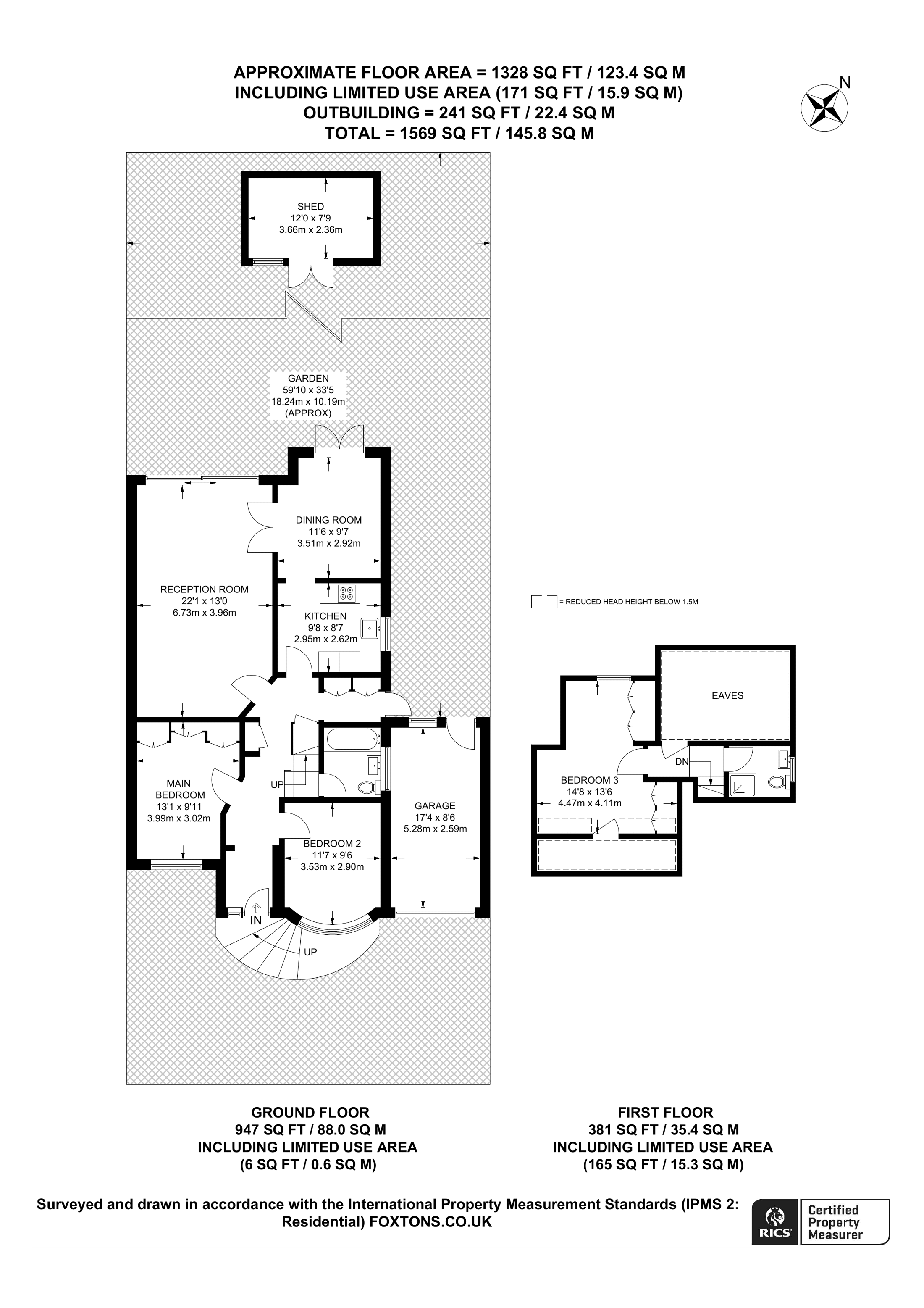 Rushdene Avenue, East EN4, 3 bedroom bungalow for sale