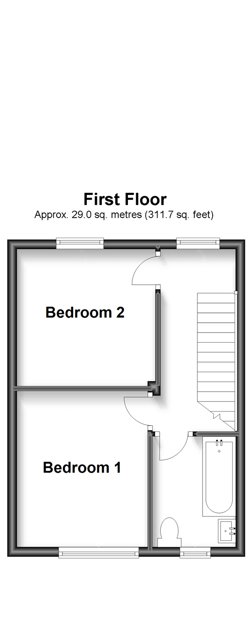 Pound Lane, Upper Beeding, Steyning, West Sussex BN44, 2 bedroom