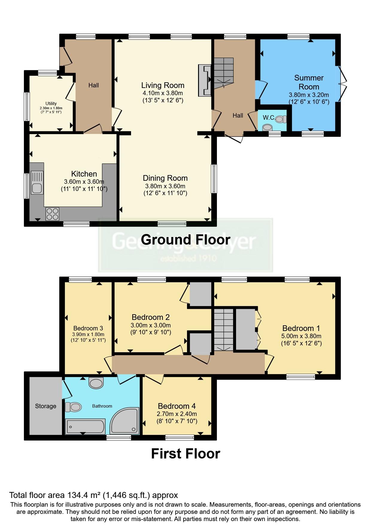Ivychurch, Romney Marsh TN29, 4 bedroom detached house for sale