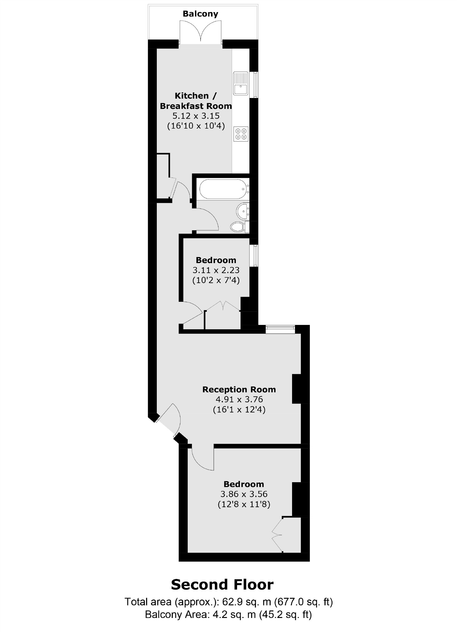 Queenstown Road, London SW8, 2 bedroom flat for sale 63856675