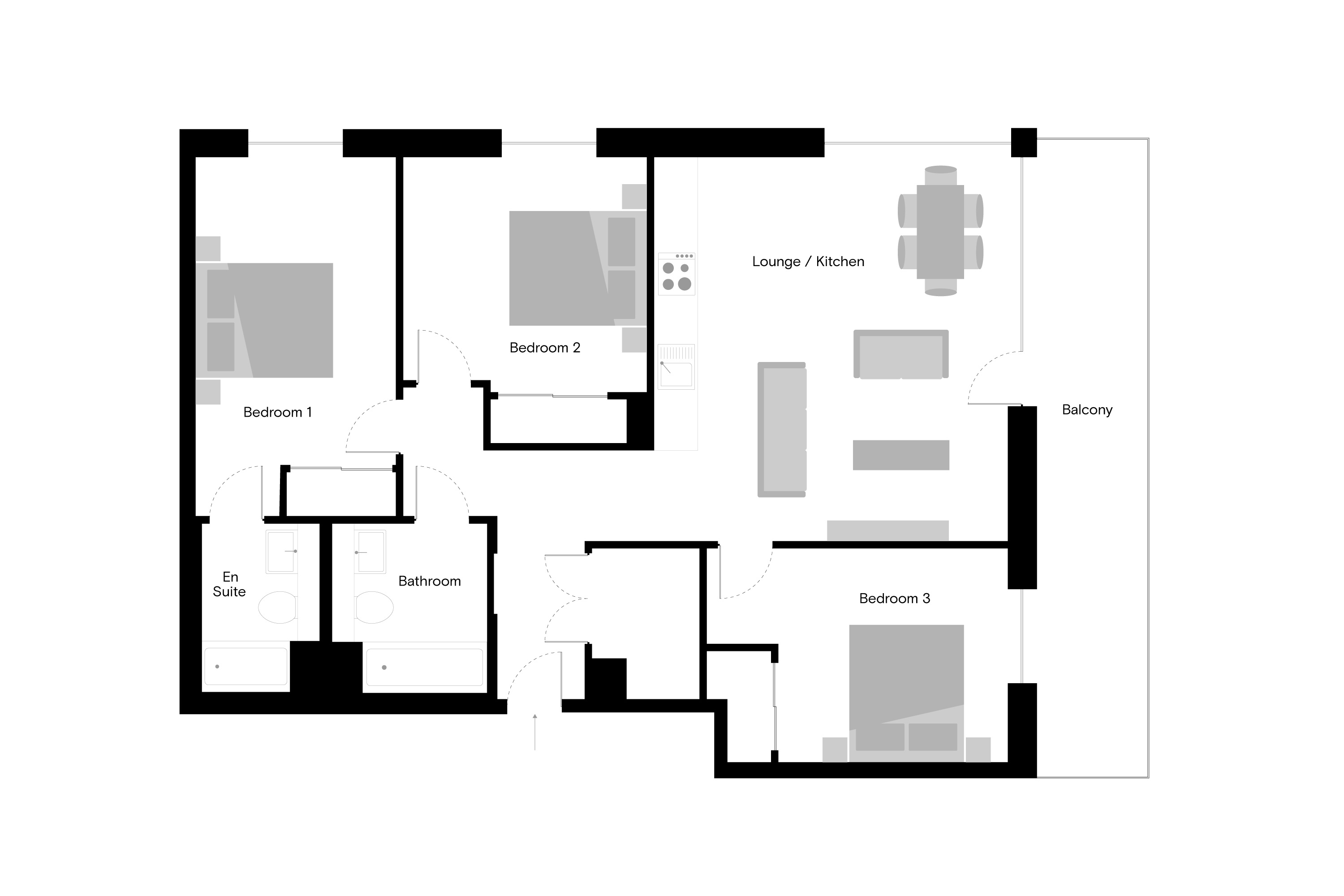 Apartment 163, The Kell, Gillingham Gate Road, Chatham Docks